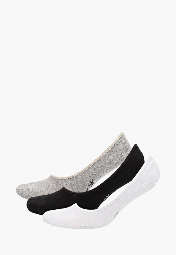 

Носки 3 пары Reebok, Разноцветный, ACT FON INVISIBLE SOCK 3P