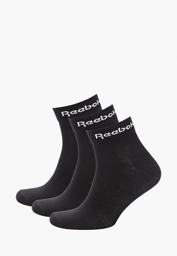 Носки 3 пары Reebok черного цвета
