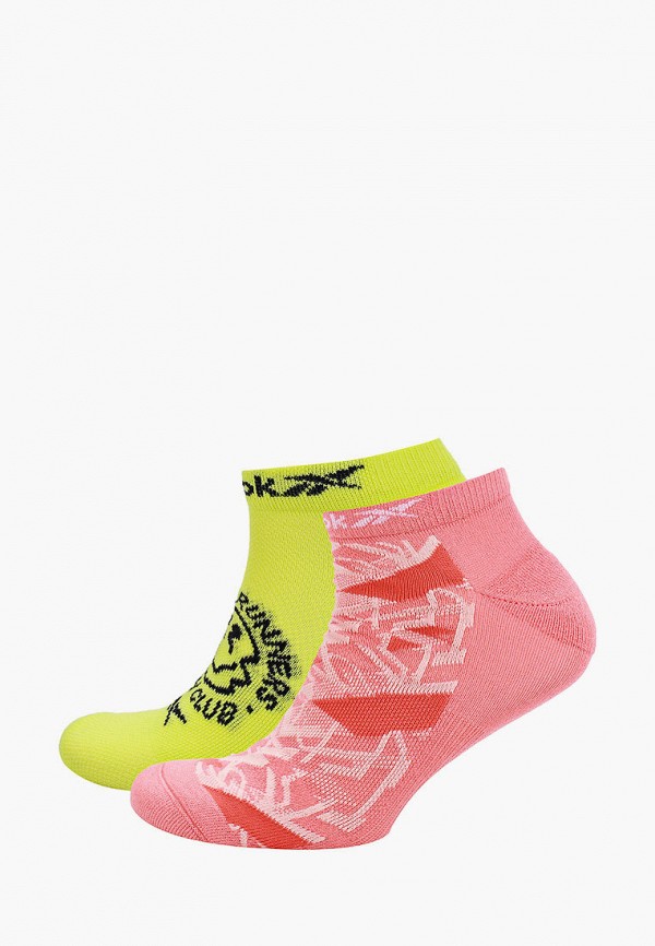 

Носки 2 пары Reebok, Желтый;розовый, Reebok RE160FULXRB9