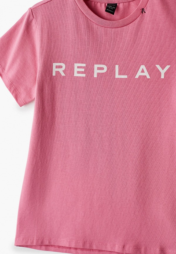 

Футболка Replay, Розовый