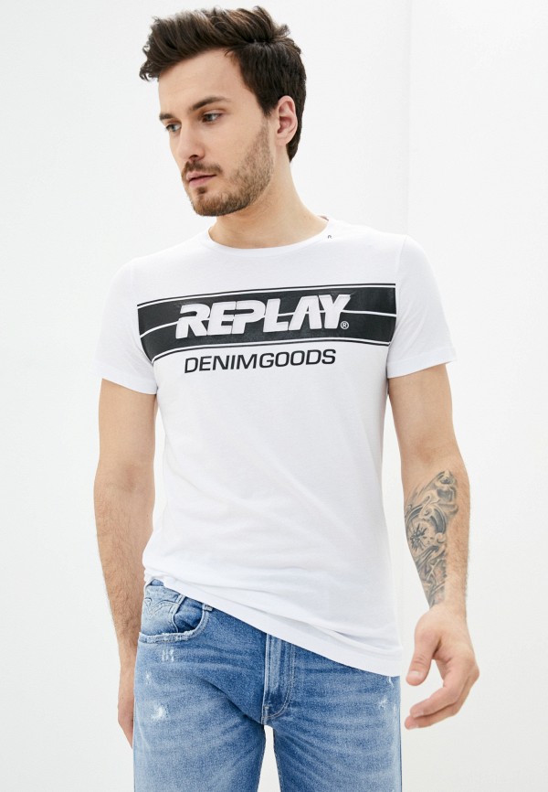 

Футболка Replay, Белый