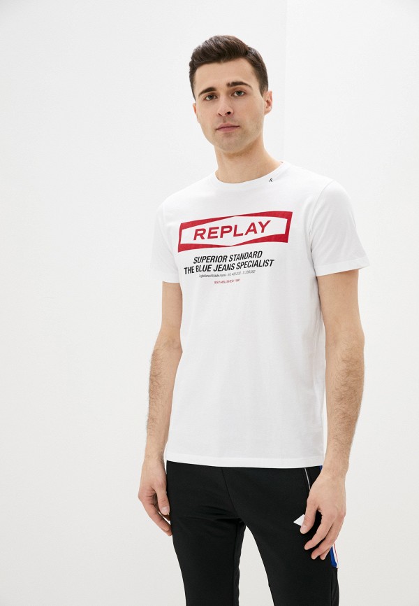 

Футболка Replay, Белый