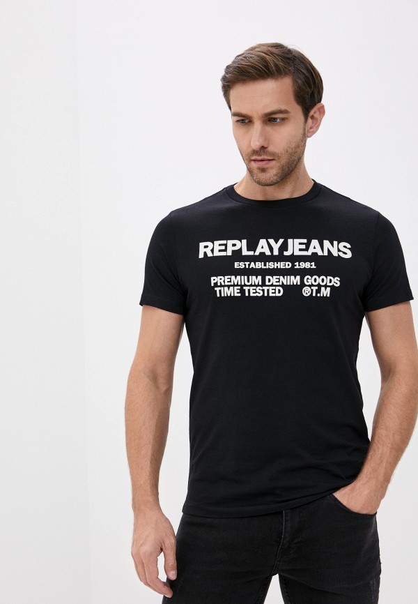

Футболка Replay, Черный