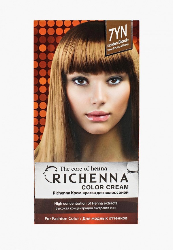 

Краска для волос Richenna, с хной № 7YN Golden Blonde