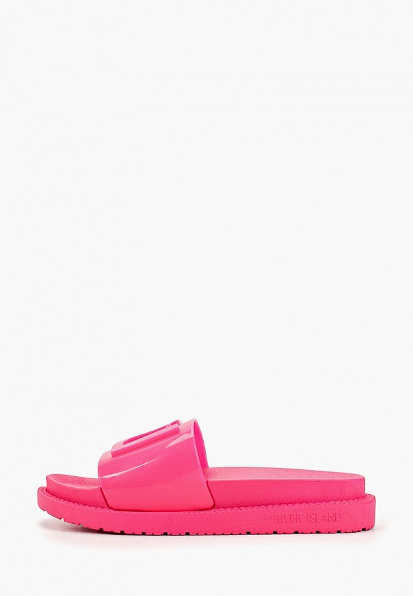 

Сланцы River Island, River Island RI004AWFLUH2, Розовый