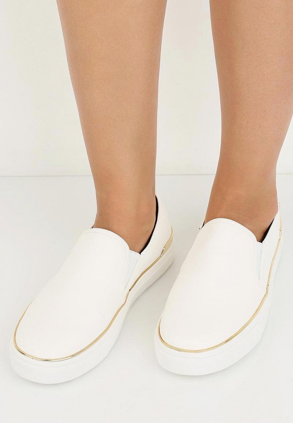 Купить Белые Слипоны Женские 41 И 42