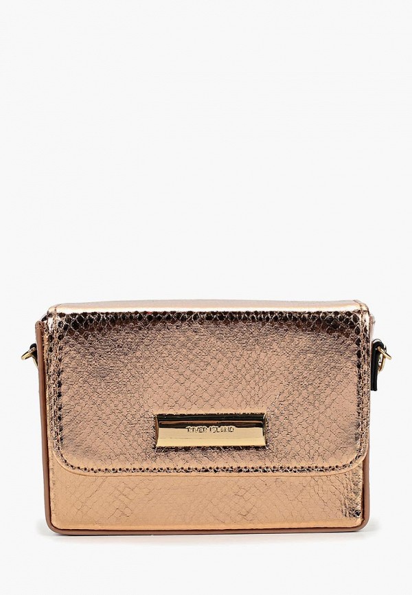 

Сумка River Island, River Island RI004BWEFOD4, Золотой