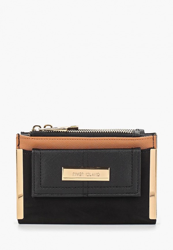 

Кошелек River Island, River Island RI004BWELWB1, Черный