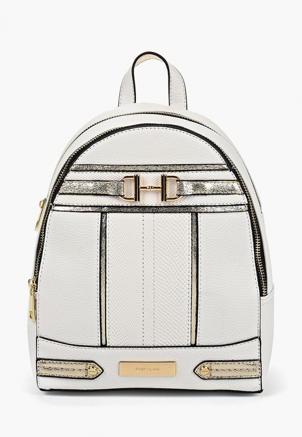 

Рюкзак River Island, River Island RI004BWFFKK5, Белый