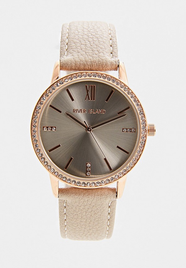 

Часы River Island, Серый, River Island RI004DWHEIQ2