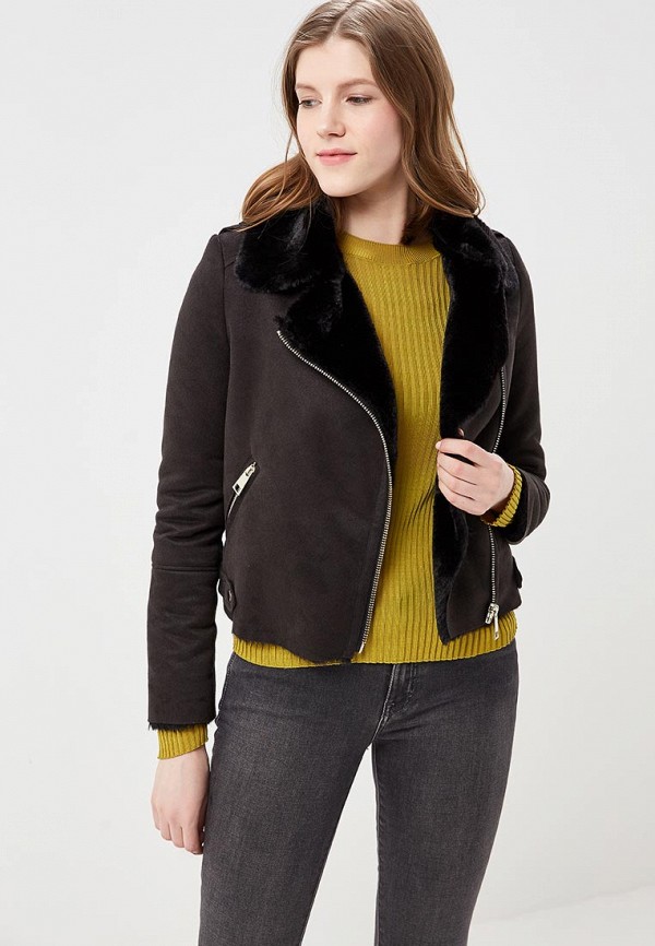 

Дубленка River Island, Черный