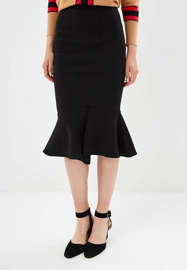 

Юбка River Island, River Island RI004EWCESU2, Черный