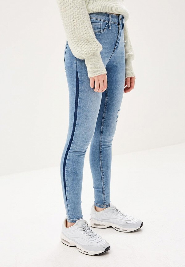 

Джинсы River Island, Голубой, River Island RI004EWCLOJ2