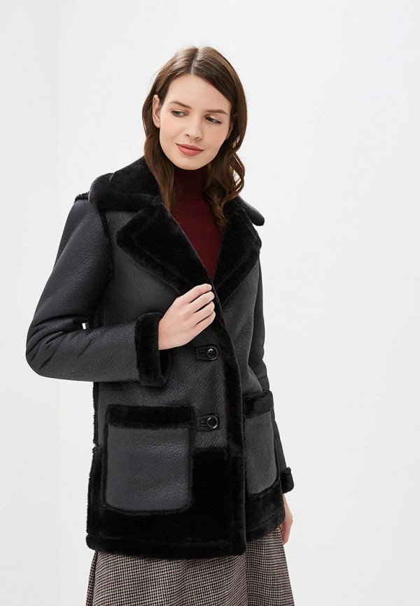 

Дубленка River Island, Черный