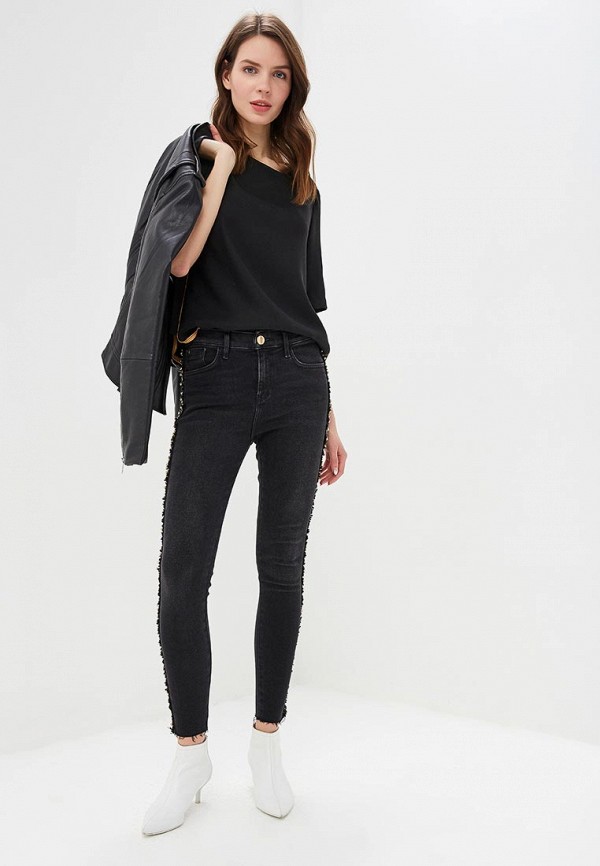 

Джинсы River Island, River Island RI004EWDGMS6, Черный