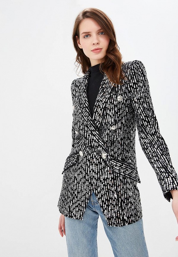 

Пиджак River Island, River Island RI004EWDGMT1, Серебряный