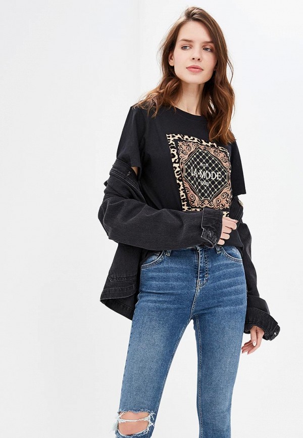 

Футболка River Island, Черный