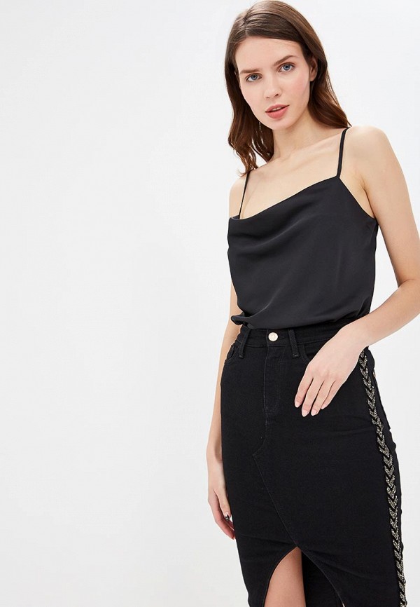 

Юбка джинсовая River Island, Черный