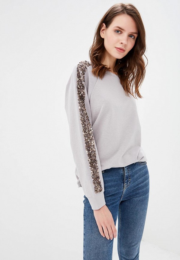 

Свитшот River Island, Серый, River Island RI004EWDGMU3