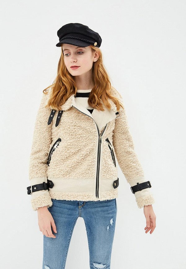

Дубленка River Island, Бежевый