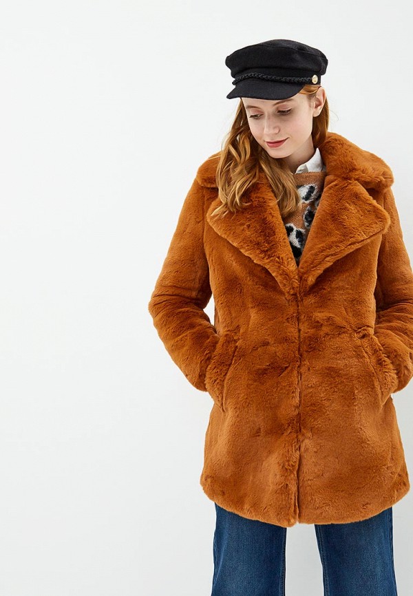 

Шуба River Island, Коричневый