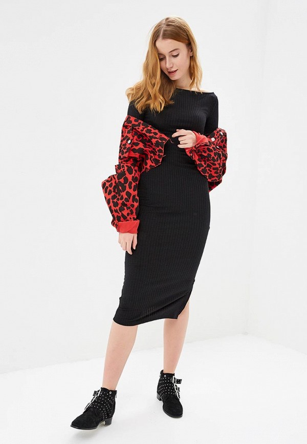 

Платье River Island; River Island RI004EWDUNF9, Черный