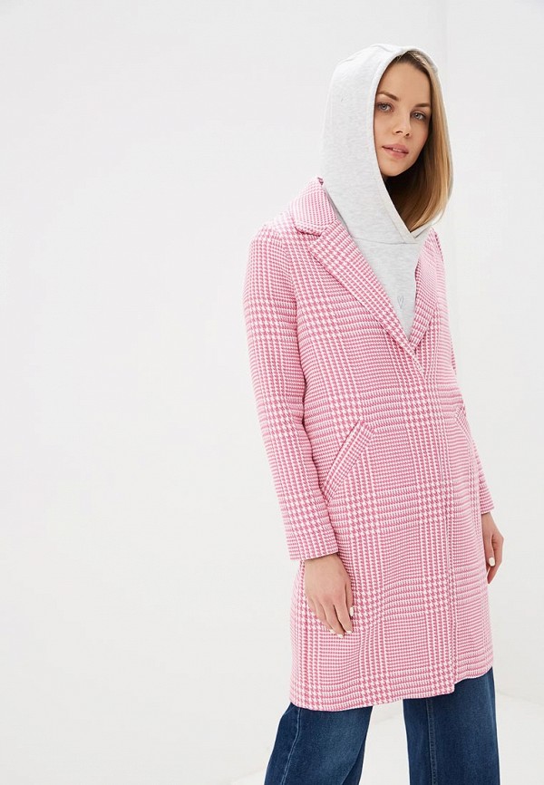 

Пальто River Island, River Island RI004EWDVVU1, Розовый