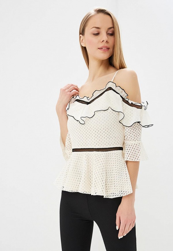 

Блуза River Island, River Island RI004EWDVVU3, Бежевый