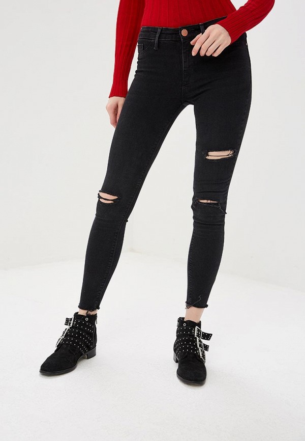 

Джинсы River Island, Molly, Черный