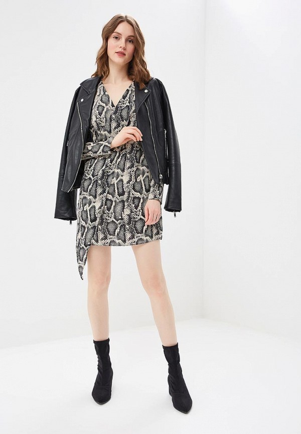 

Платье River Island; River Island RI004EWDZWX6, Бежевый