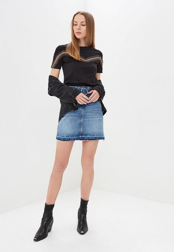 

Футболка River Island, Черный, River Island RI004EWEJWX6