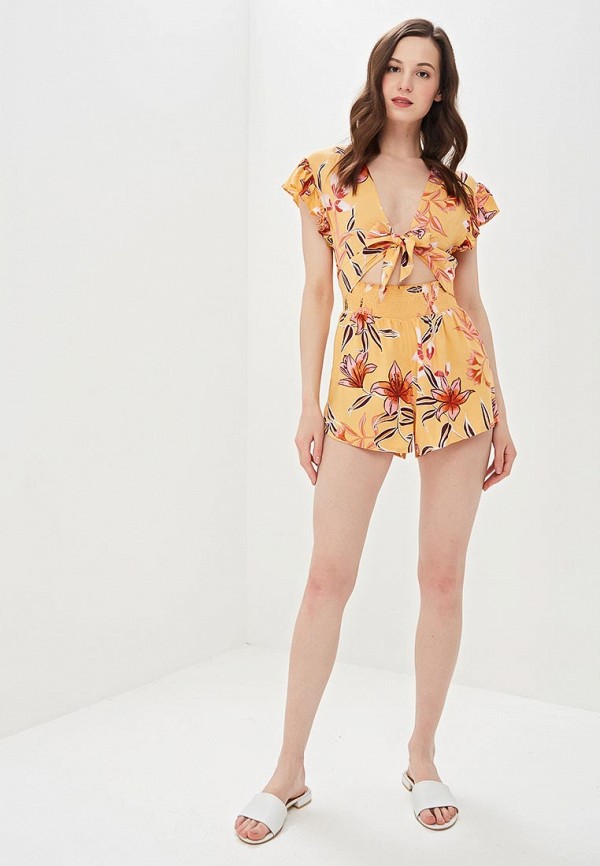 

Комбинезон River Island; River Island RI004EWEPVU8, Желтый