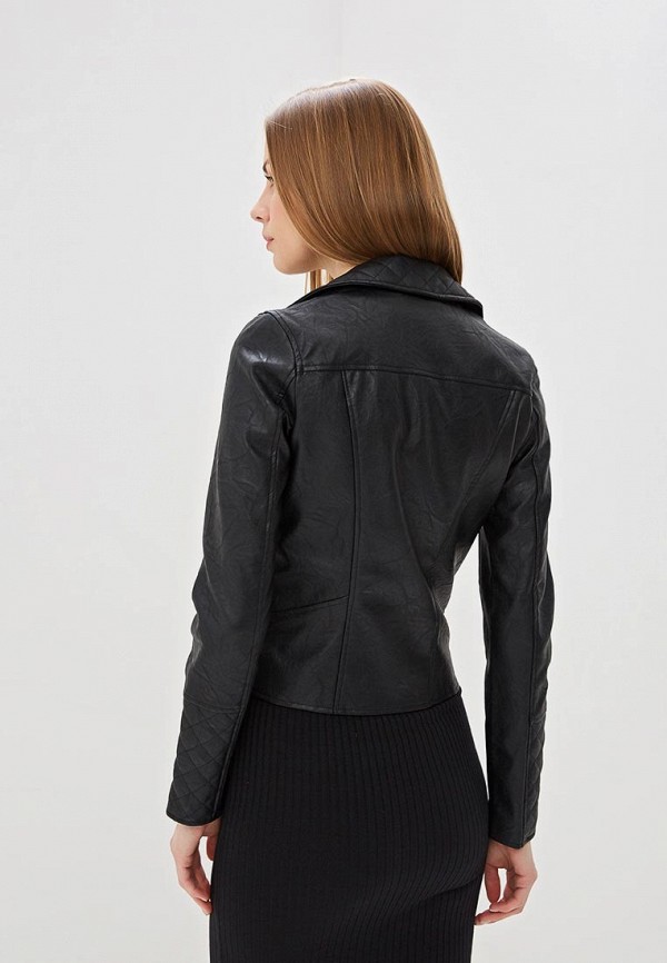 

Куртка кожаная River Island; River Island RI004EWEPVV3, Черный