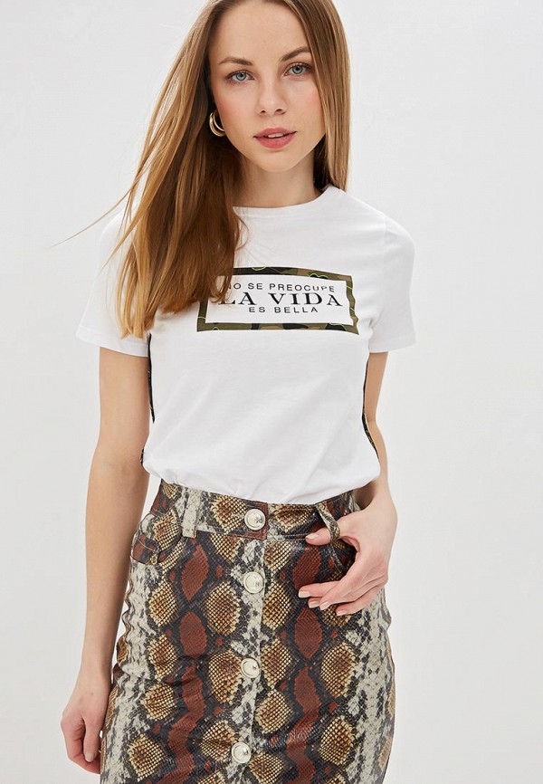 

Футболка River Island; River Island RI004EWEPVY8, Белый