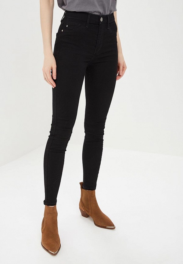 

Джинсы River Island, River Island RI004EWEQUB0, Черный