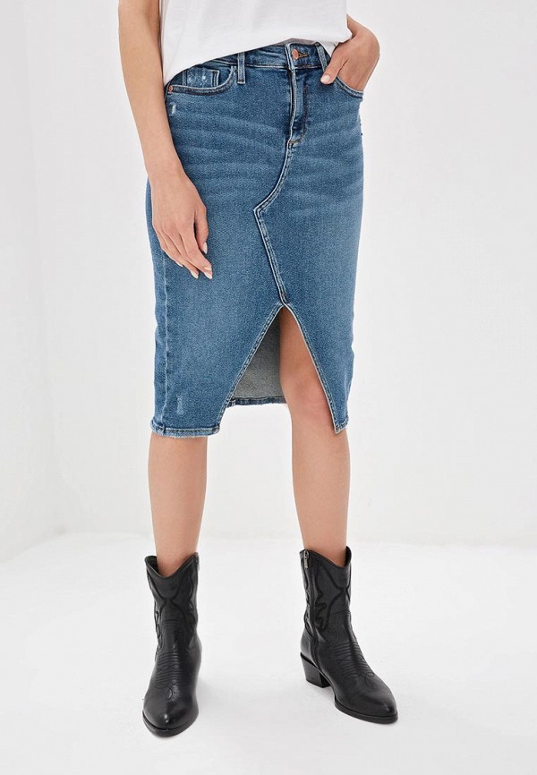 

Юбка джинсовая River Island, Синий