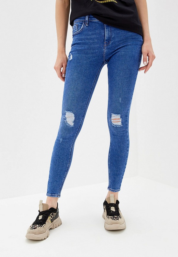 

Джинсы River Island, Синий, BUZZY BLUE