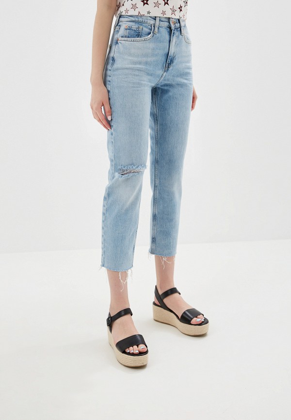 

Джинсы River Island, Голубой, Straight