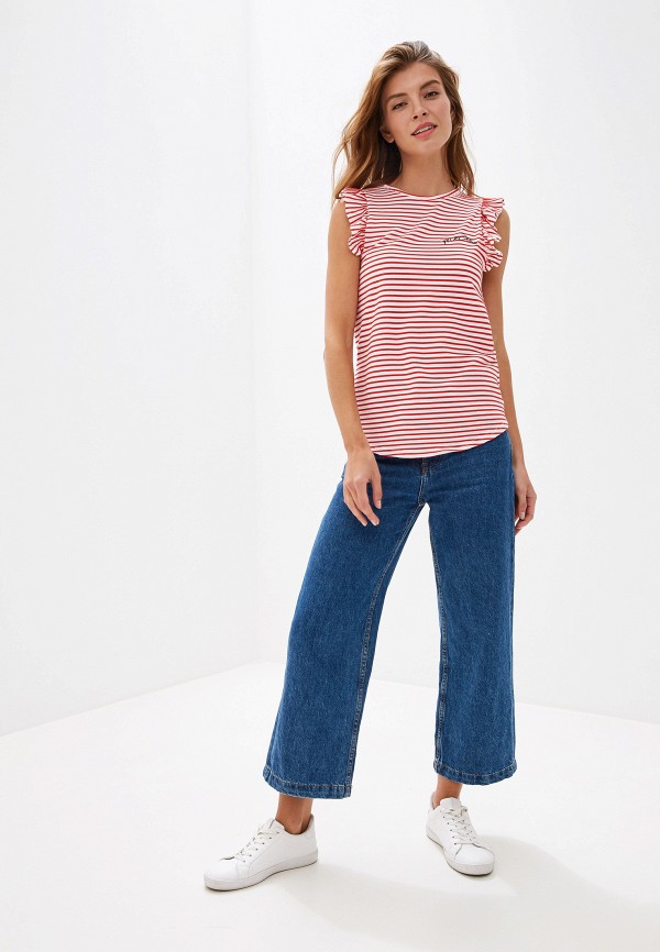 

Футболка River Island, River Island RI004EWFSIP8, Красный