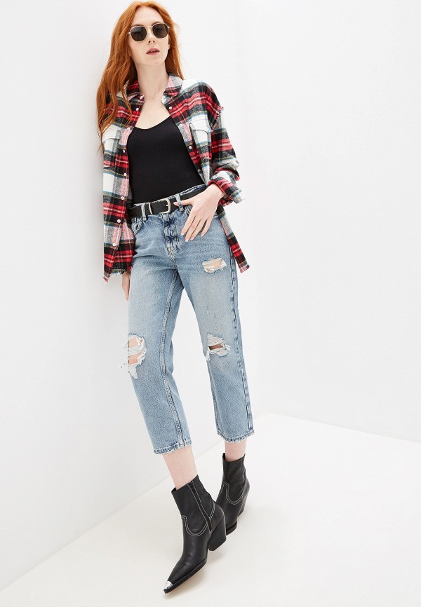 

Джинсы River Island, Синий, Straight