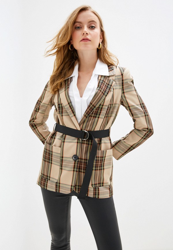 

Пиджак River Island, Бежевый