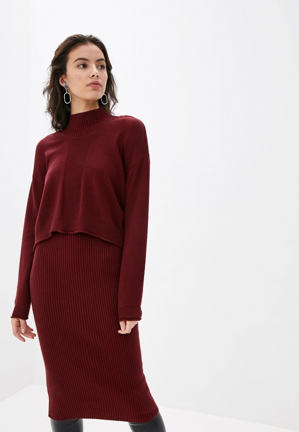 

Платье River Island, Бордовый