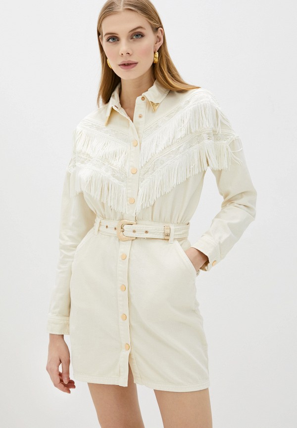 

Платье джинсовое River Island, Бежевый