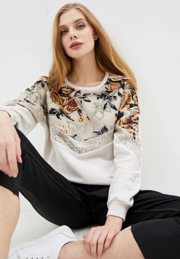 

Свитшот River Island, Бежевый, River Island RI004EWHTDO8