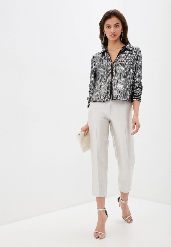 

Блуза River Island, Серебряный, River Island RI004EWHVUI8