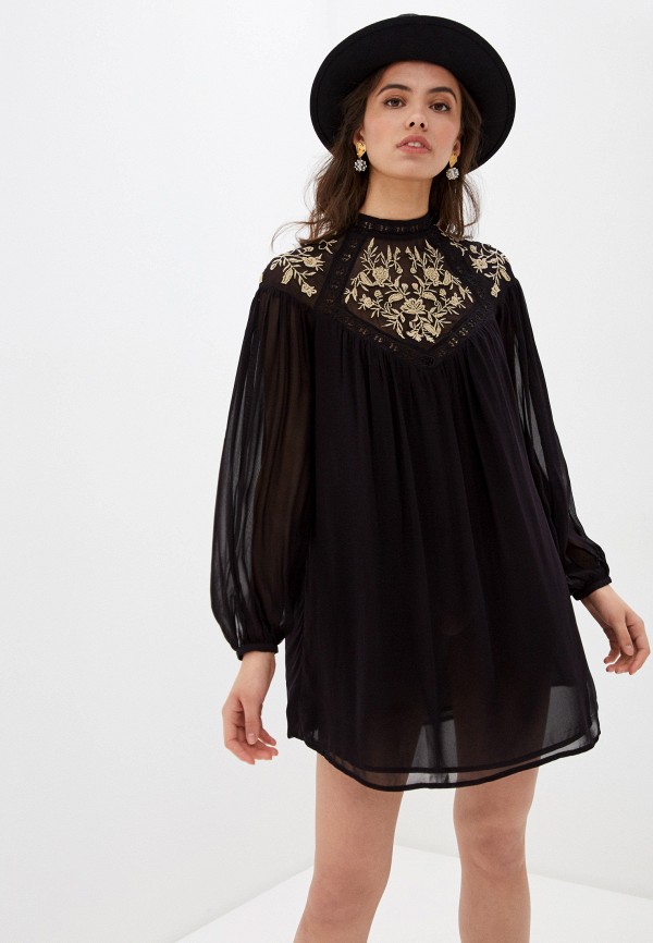 

Платье River Island, Черный, River Island RI004EWHVUJ4