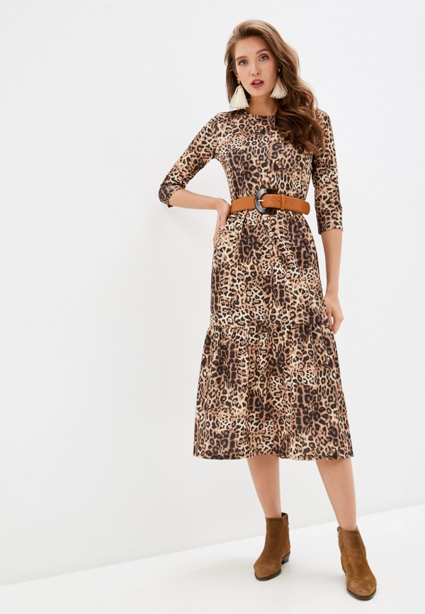 

Платье River Island, Коричневый, River Island RI004EWIDSR4