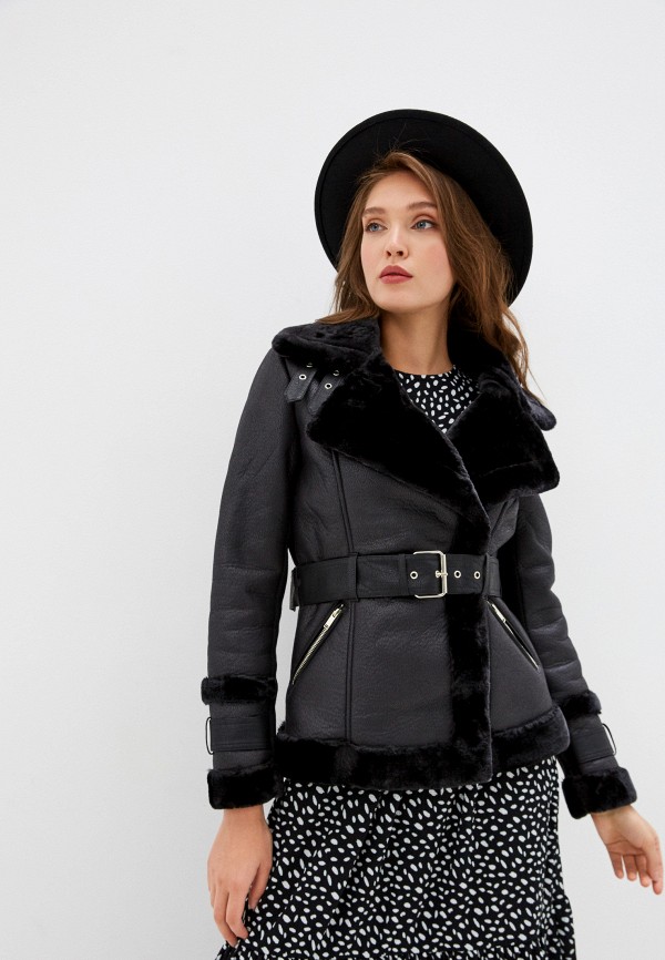 

Дубленка River Island, Черный