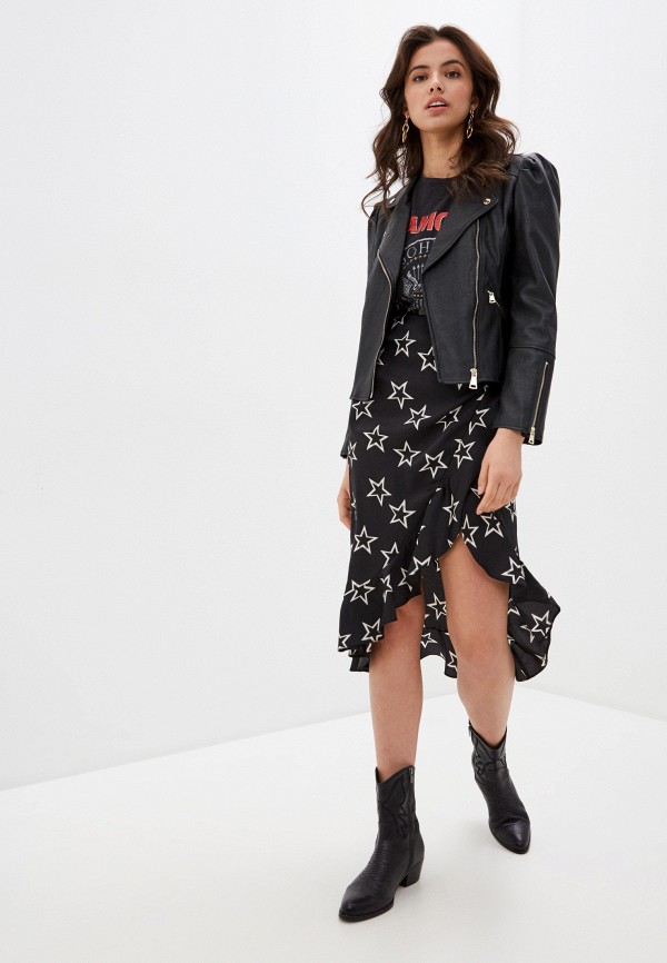 

Куртка кожаная River Island, Черный, River Island RI004EWIDST0