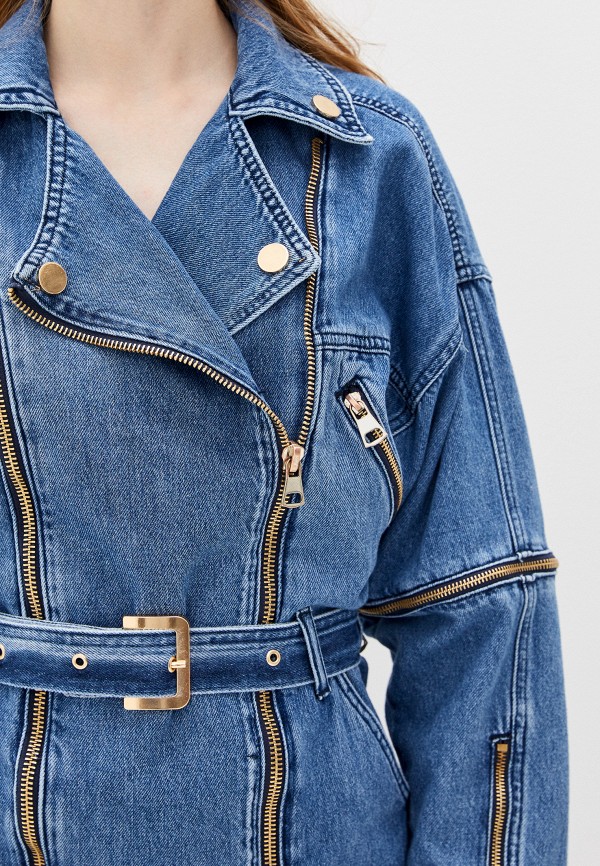 

Платье джинсовое River Island, Синий, River Island RI004EWIGOY4